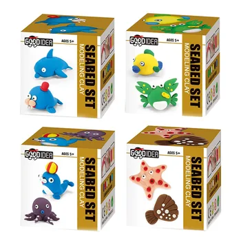 

Colorful Plasticine Clay DIY Soft Dough Crafts Kid Children Educational Supplies