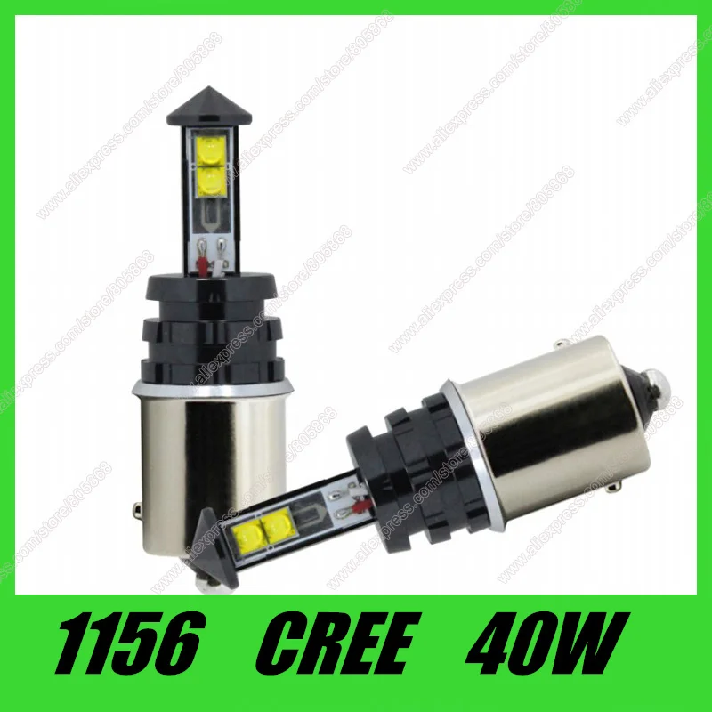 2 шт. автомобисветильник светодиодные лампы 40 Вт SMD 1156 Ba15s S25 P21W|bulb christmas|bulb 1156bulb box |