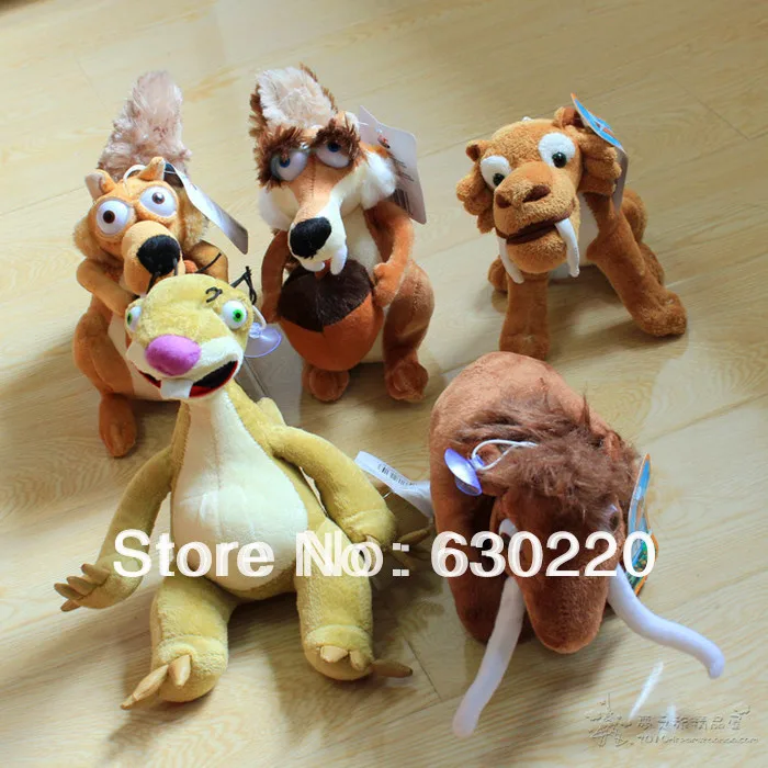 ice age stuffed animals