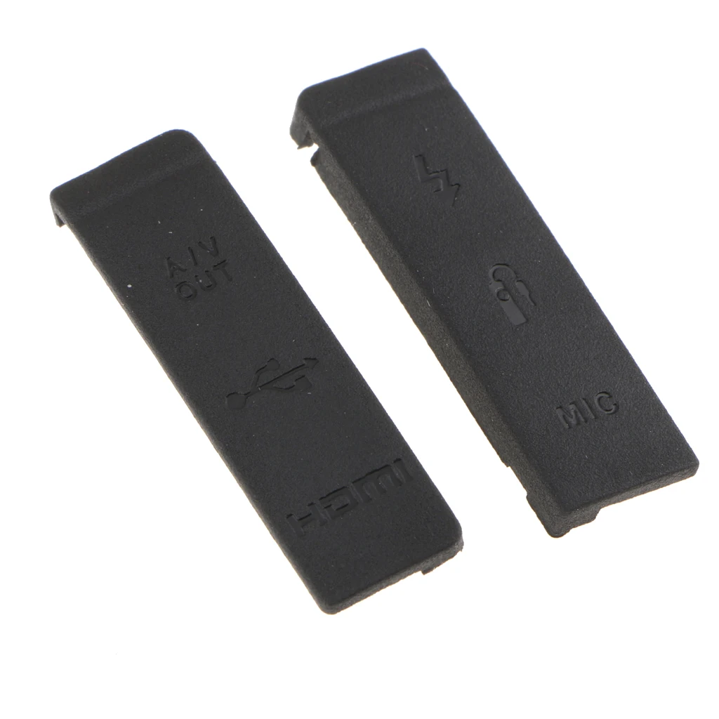 

For Canon EOS 5D2 5D Mark II USB MIC Flash HDMI Interface Cover Rubber Cap Replacement USB HDMI splashed liquid out of camera