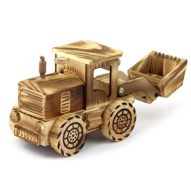 

Wooden 3D Truck Model Handcraft Home Decor Ornaments For Children Kids Educational Toy Gift
