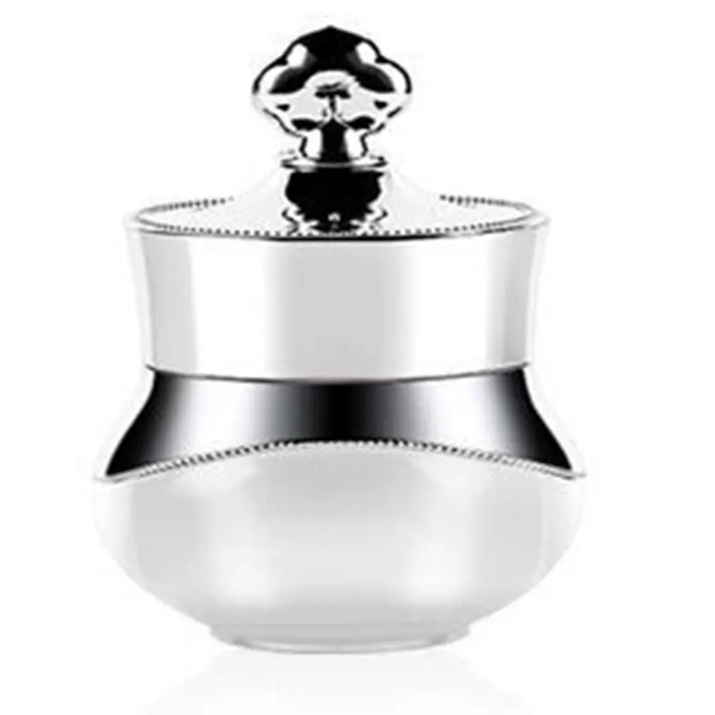 Double-layer Silver Edge Cosmetic Bottling 1pcs Empty Transparent Airless Bottle Travel Mini Lotion Cream Bottles | Красота и