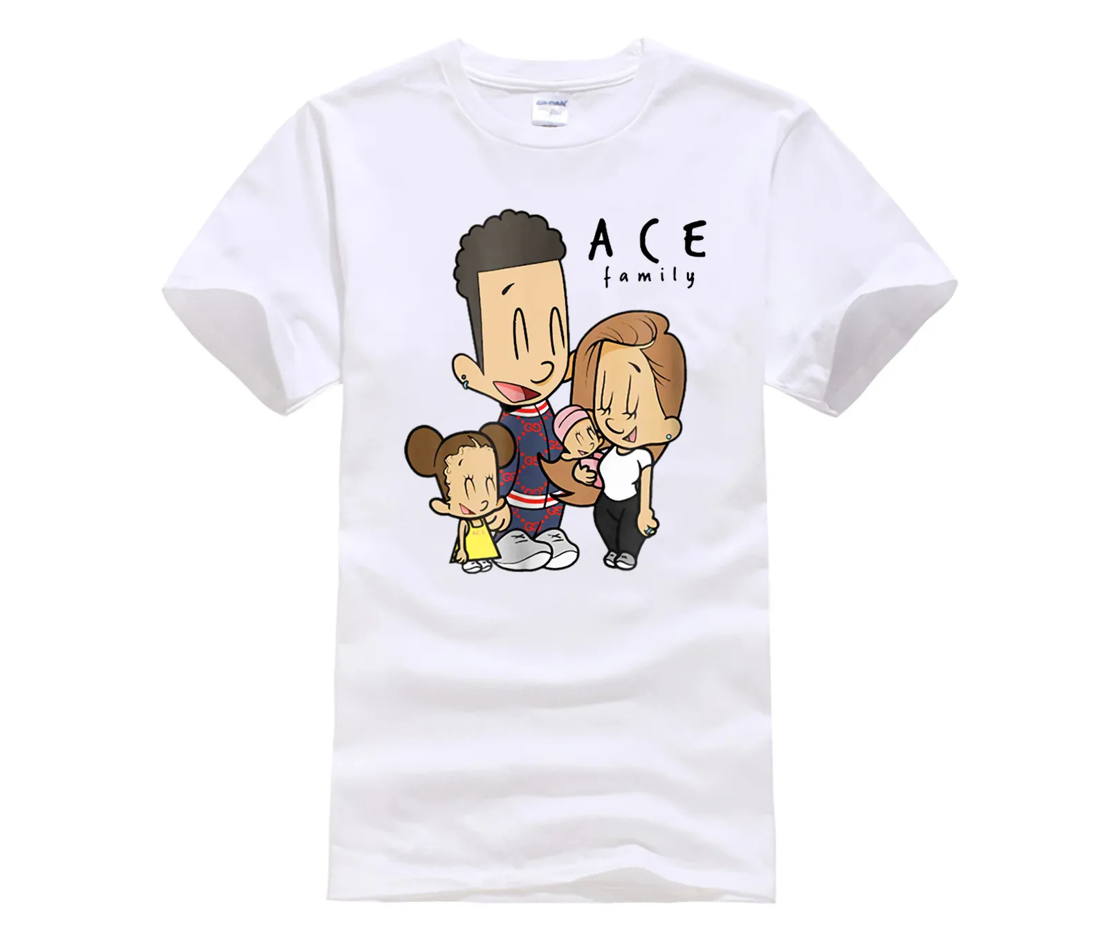 

ACE Family Chibi The Ace Family Version Men's Cool Short-Sleeve T-Shirt