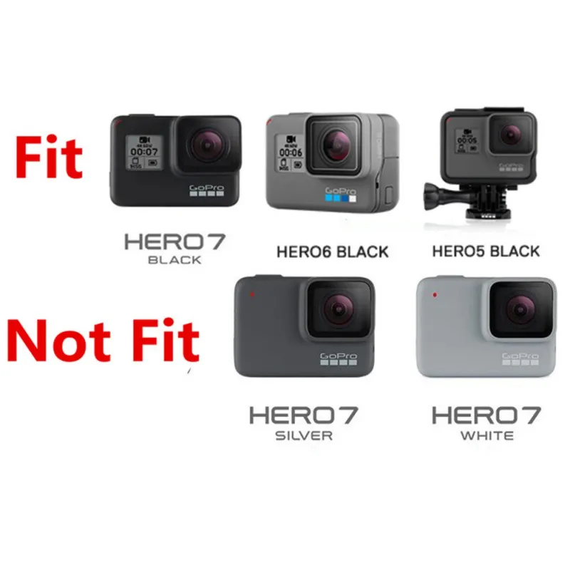 Новая закаленная пленка для Gopro Hero 7 6 5 протектор закаленного экрана для Go Pro Hero 7 6 5 Черные Аксессуары для экшн-камеры