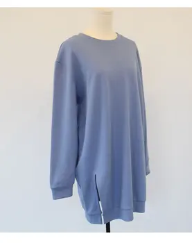 

2018 New Autumn Winter Maternity Hoodies Top dresses Blue Sweatshirts Clothes for Pregnant Women Pregnancy clothing Plus Size