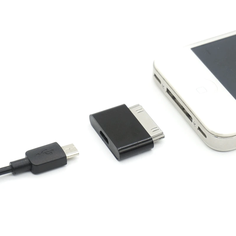 Ascromy Micro USB Женский до 30 Pin зарядный адаптер конвертер кабель зарядное устройство адаптер для Apple iPhone 4 4S iPad 1 2 3 Аксессуары