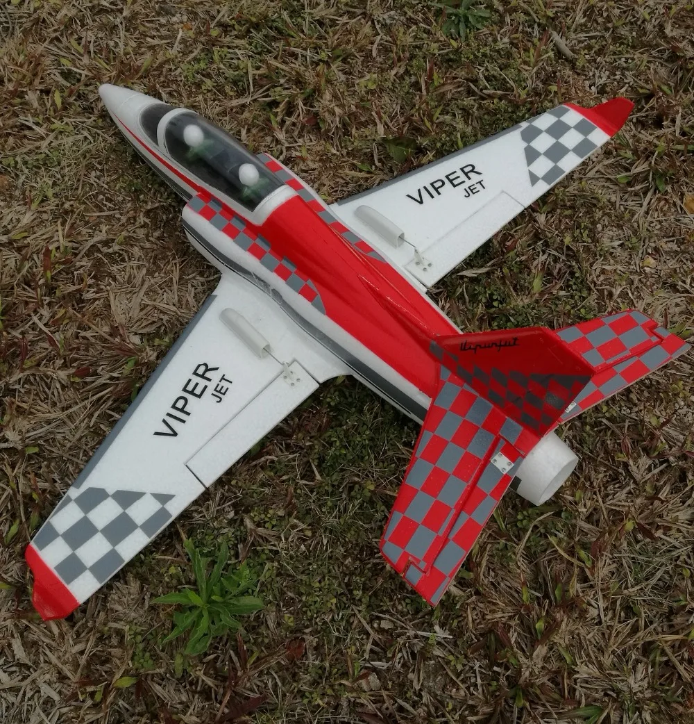 Мини Viper 50 мм RC Самолет Jet Hobby EPO готов к полету RTF без батареи