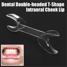 1 шт. большой двойной головкой Т Форма роторасширитель черный стоматологический интраоральный щек губчатый Ретрактор Autoclavable инструмент для отбеливания зубов