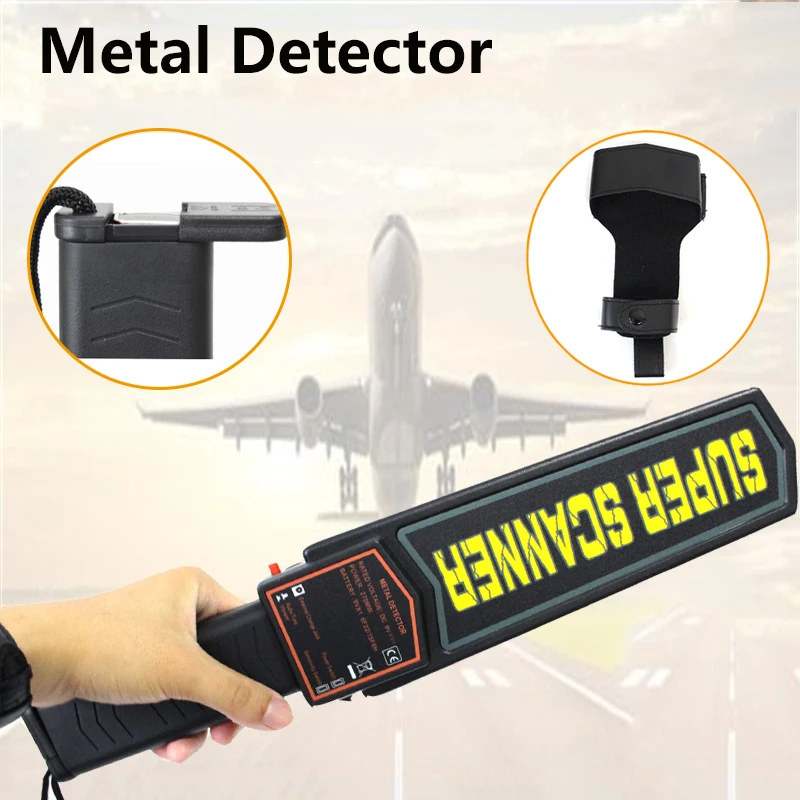 Handheld Light-weight Security Scanners Wand Metal Detector, Professional Super Scanner Tool Finder with Adjustable Sensitivity Handheld Light-weight Security Scanners Wand Metal Detector, Professional Super Scanner Tool Finder with Adjustable Sensitivity