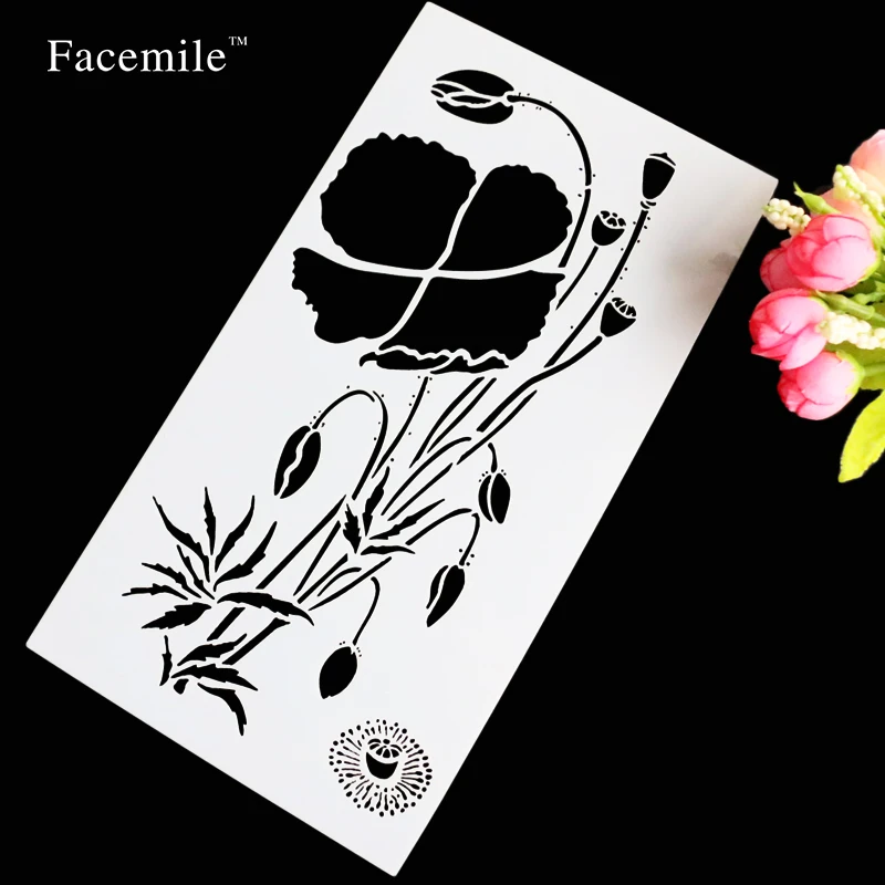 6PCS/SET Cake Stencil Bakery Tool Fondant Mold Bakeware Fondant Cake Stencil Template Mold 55007