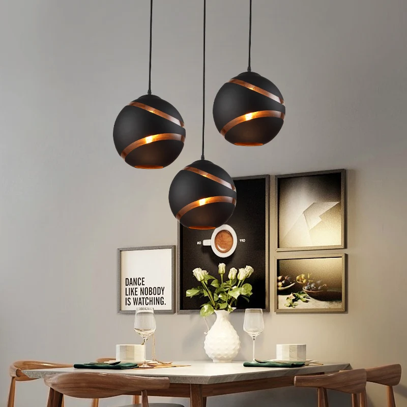 

Nordic design lamp led pendant light living room decoration suspension luminaire lampshade kitchen/bedside lustre light fixture