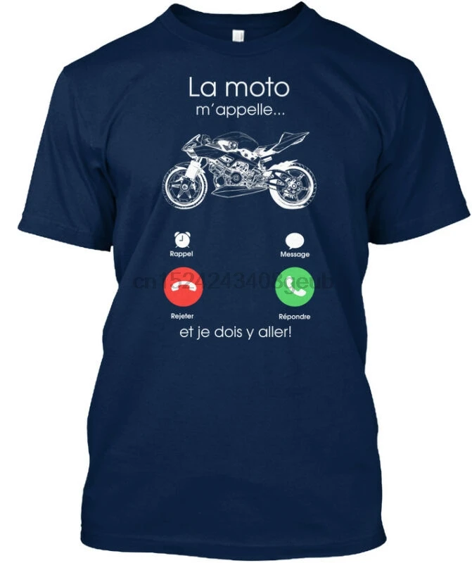 Moto Mappelle - La Mɺppelle Et Je Two Y Aller! Элегантная футболка (искусственная кожа) |