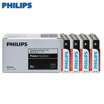 

philips 24pcs 1.5V AA Alkaline Dry Batteries 2A Baterias battery for MP3 Walkman