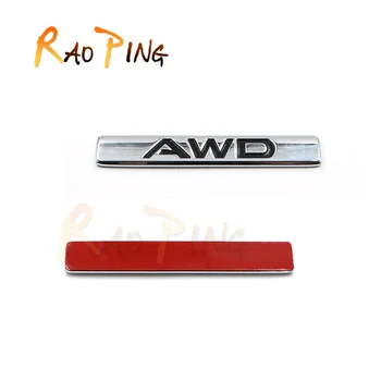 

Raoping For MAZDA CX-5 CX-4 AWD LOGO Sticker Door Auto Decal Accessories Car Styling Waterproof Stainless Steel Sticker 1PCS