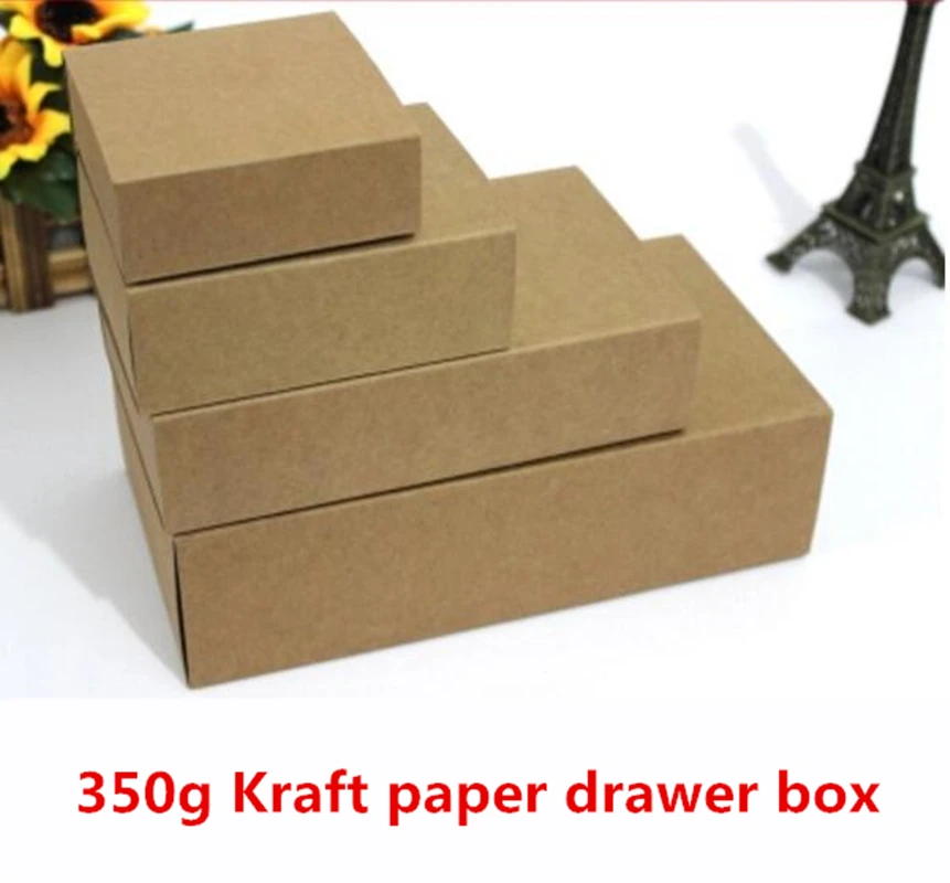 Жесткая железная крафт-бумага ручной работы мыло чай маленькая подарочная упаковка коробки для выпечки крафт-бумага черный картон ящики