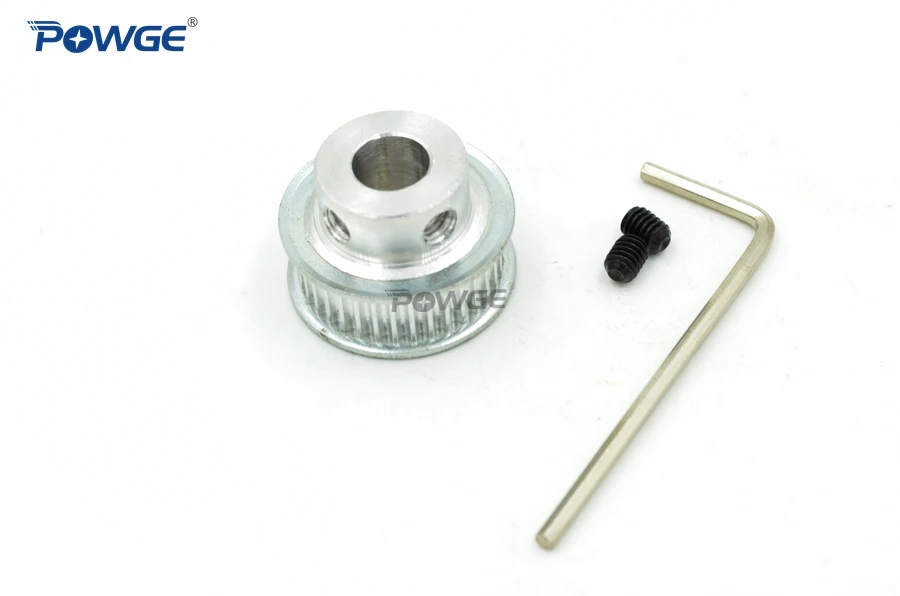Шкив ГРМ POWGE 1 шт. 40 зубьев 2 м ГТ отверстие 5/6 35/8/10 мм для ширины 9 2MGT GT2 открытый