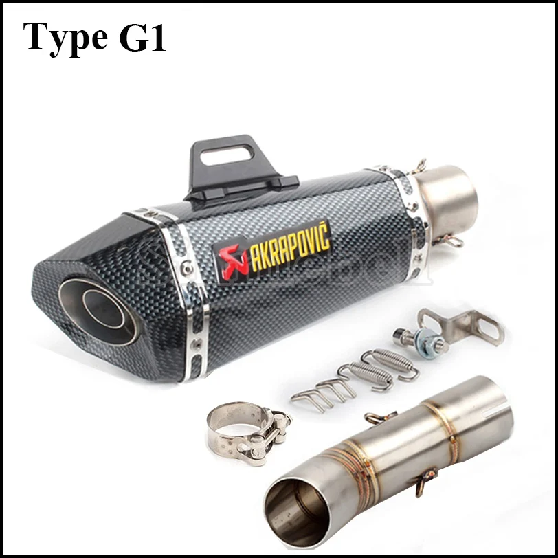 Для Yamaha FZ8 Fazer FZ8N FZ8S FZ800FZ 8N 2010 2015 Akrapovic выхлопная труба мотоцикла с мото глушитель