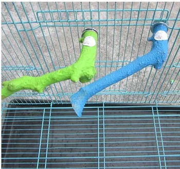 

2CM*20CM Scrath bar parrot standing rod bird cage parrot nest supplies teeth stick station ground station