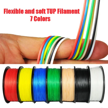 

New 1KG 1.75mm Flexible 3D Printer TPU Filament High viscosity With Traceability