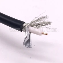 10 метров LMR195 KSR195 коаксиальный кабель черный 5 мм 50 Ом 30ft для обжимного разъема Быстрая