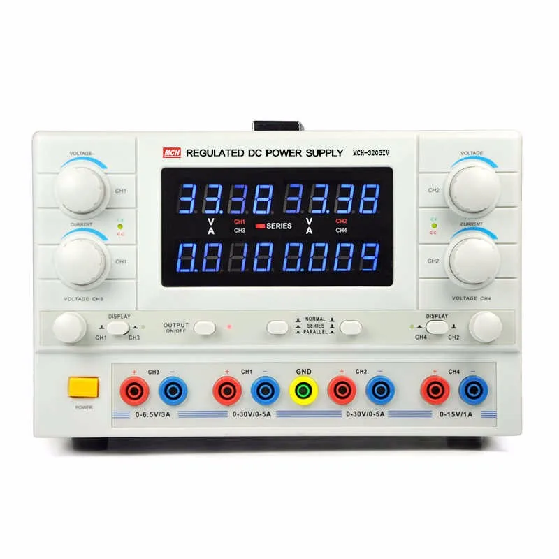 MCH 3205IV источник питания постоянного тока 4 полосный Регулируемый