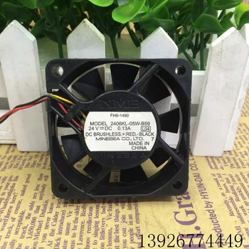 

Axial fan cooling fan 60x15 DC Ball24v for NMB Inverter 2406KL-05W-B59,Cooling Fan 3 lines 3pin