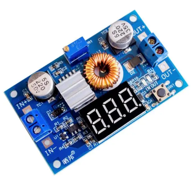 5A 75W XL4015 DC конвертер Регулируемый понижающий модуль 4 0 38 V до 1 25 36 DIY источник