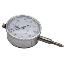 Циферблат индикатор 0-10 мм/0,01 мм разрешение Калибр инструмент циферблат Механическая индикация ремешок ухо Алюминиевый сплав чехол