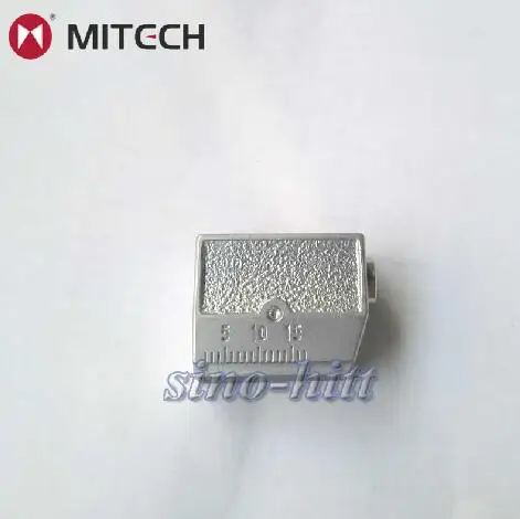 Mitech 60 градусов 4 МГц 8x9 мм угол луча контактный датчик для ультразвукового дефектоскопа