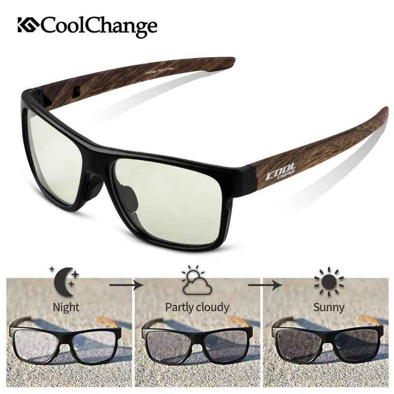 CoolChange Cycling Eyewear Outdoor TR-90 Photochromic Bicycle Glasses Polarized Goggles Glasses MTB Bike Equipments Men Women CoolChange Cycling Eyewear Outdoor TR-90 Photochromic Bicycle Glasses Polarized Goggles Glasses MTB Bike Equipments Men Women