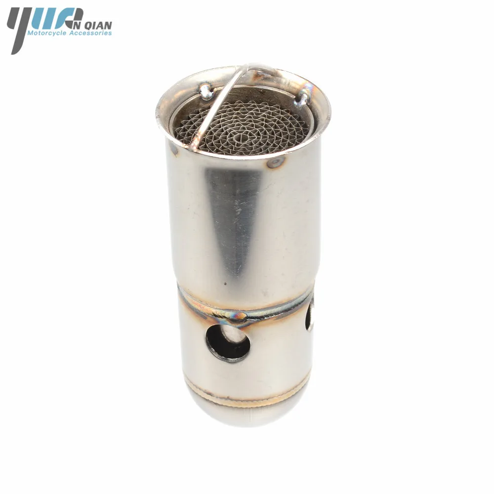 Universal 51mm Modified Motorcycle Exhaust Pipe Muffler DB Killer Motorbike Exhaust Muffler Pipe For Yamaha Kawasaki BMW Honda