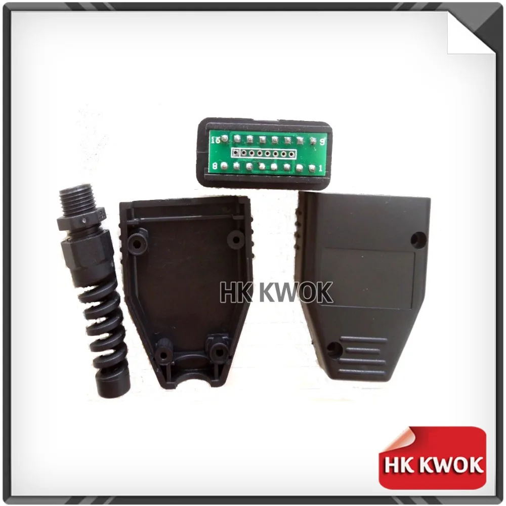 KWOKKER 2016 OBD OBD2 OBDII EOBD JOB ODB 2 ODBII EOBD2 OBD11 J1962 штекер адаптера проводка 5 шт. Бесплатная
