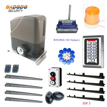 

800KG heavy duty force automatic electric Sliding gate opener operators with 4m metal racks or nylon racks