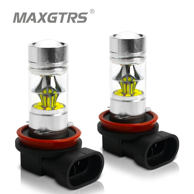 

2x H7 H8 H11 9005 9006 HB3 HB4 100W CREE Chips LED Car Fog Bulb Driving Light Lamp LED Headlight Daytime Runing Light DRL 12V