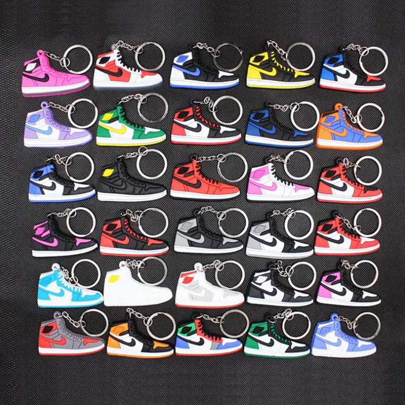 

Mini AJ Keychain Key Pendant for Men and Women Classic Color Jordan 1 Generation Sneakers Key Chain Basketball Shoes Key Ring