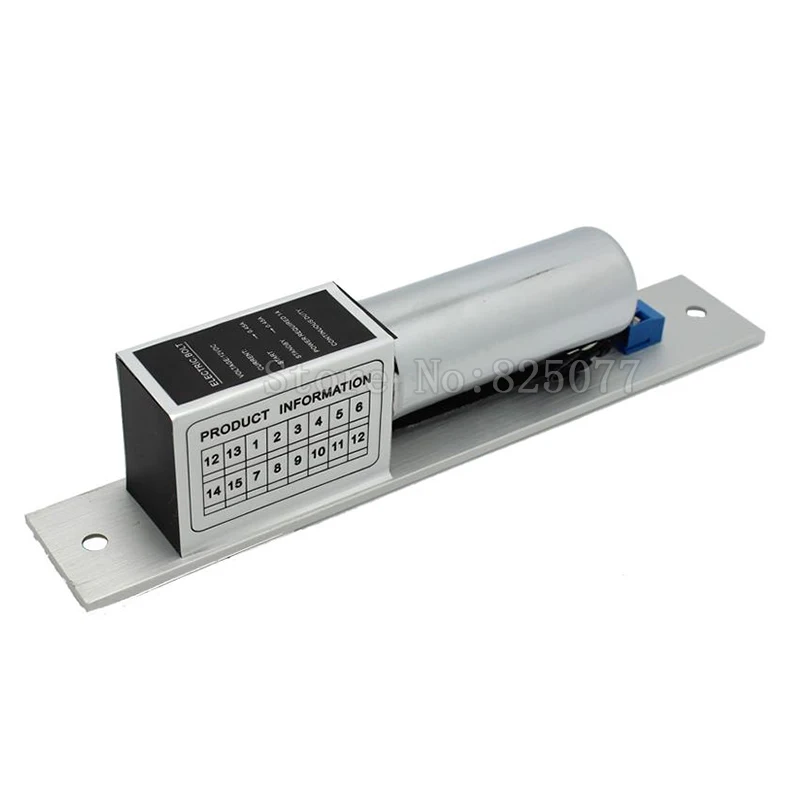 1PCS DC 12V 2 Line (No Timer, Normal Temp) Electric Drop Bolt Lock for