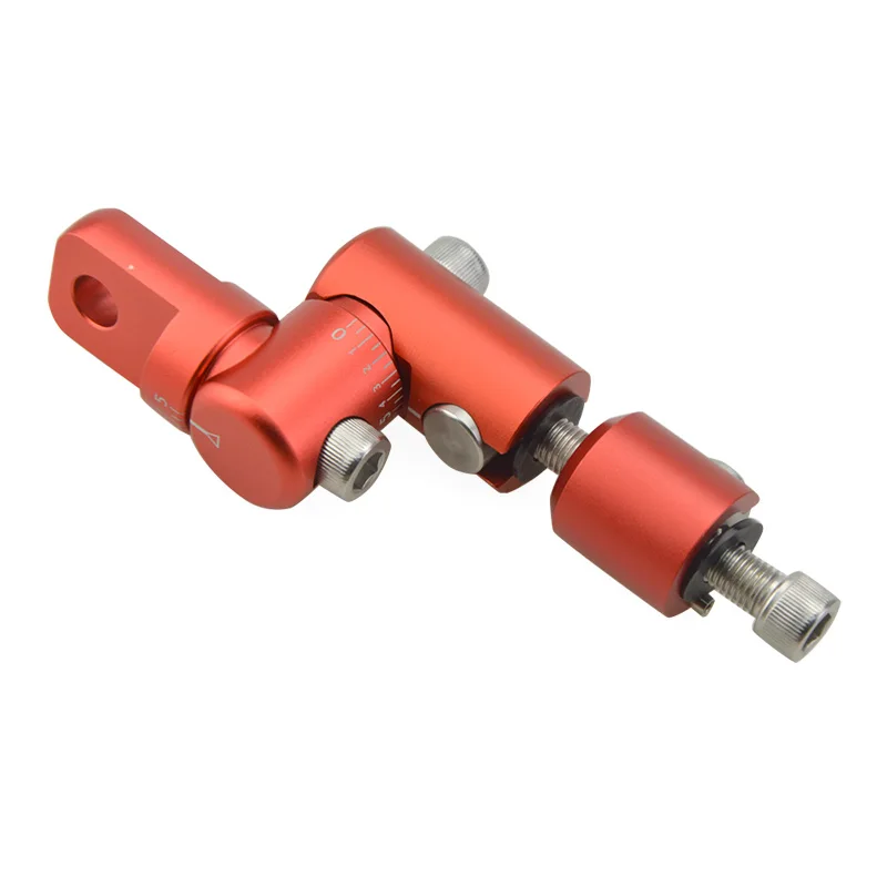 1pc Archery V Bar Adjustable Single Sided V Bar Compound Bow Adapter Shock Absorption Stabilizer  Hunting Accessory