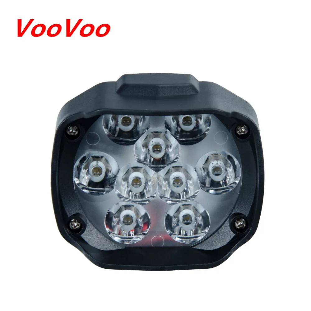 

VOOVOO Led Work Light 15W 1500LM Moto Motorcycles 9 Led Headlight Lamp Scooters Fog Light Working Spotlight 6000K White DC 9-85V