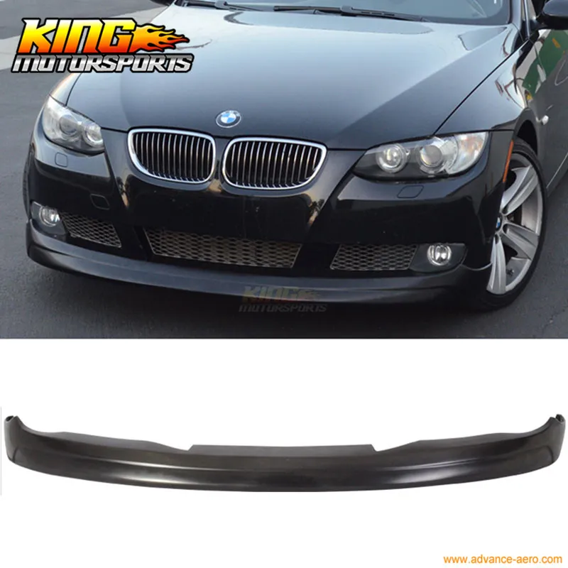 

For 2007-2010 BMW E92 E93 Pre Lci 3 Series Coupe Front Bumper Lip V Style spoiler