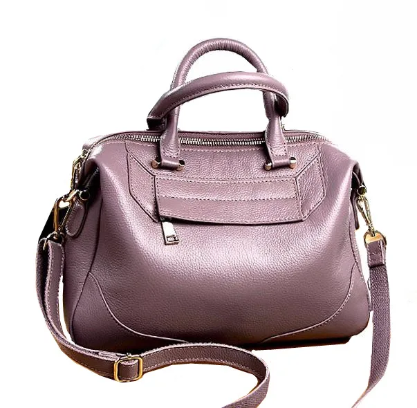 

100% leather bag 2018 new handbag leather fashion shoulder Messenger bag simple large-capacity ladies tide bag