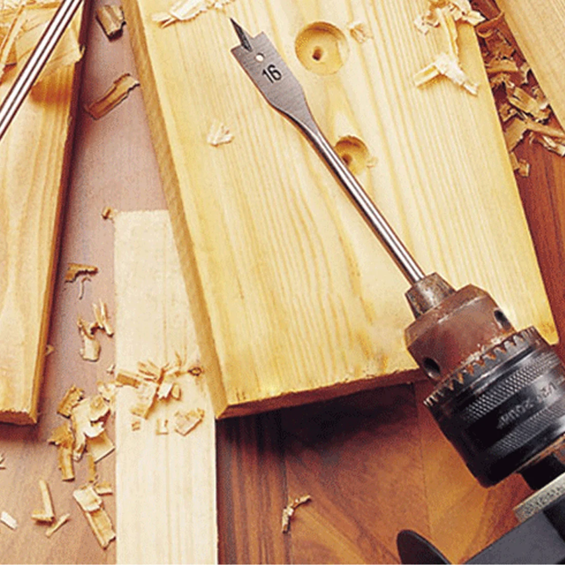 6 шт./компл. 10 мм-25 мм плоское сверло длинный высокоуглеродистая Сталь деревянные плоские сверла набор деревообрабатывающий инструмент ЛОПАТОЧНЫЕ сверла ручной инструмент для работы по дереву