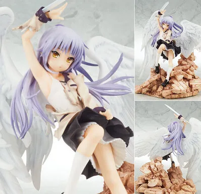

Anime Figurine Angel Beats! Tenshi Tachibana Kanade PVC Action Figure Collection Model Toy 20cm 8"
