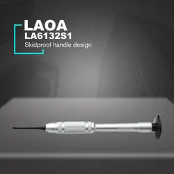 LAOA LA6132S1 S2 точность отвертка с прорезями Tamperproof ручной инструмент для ремонта на телефон DIY мобильный телефон ноутбук