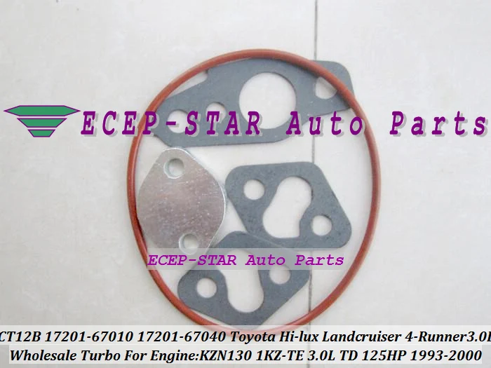 TURBO CHRA Cartridge Core CT12B 17201-67010 17201-67040 Turbocharger For TOYOTA LANDCRUISER 1KZ-TE KZJ90 KZJ95 2000- 4-RUNNER TD HI-LUX 1993- KZN130 3.0L (1)