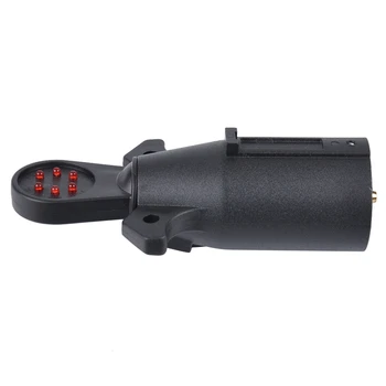 

7-Way Rv Led Connector Tester Trailer Wiring Circuit Hitch Towing Plug