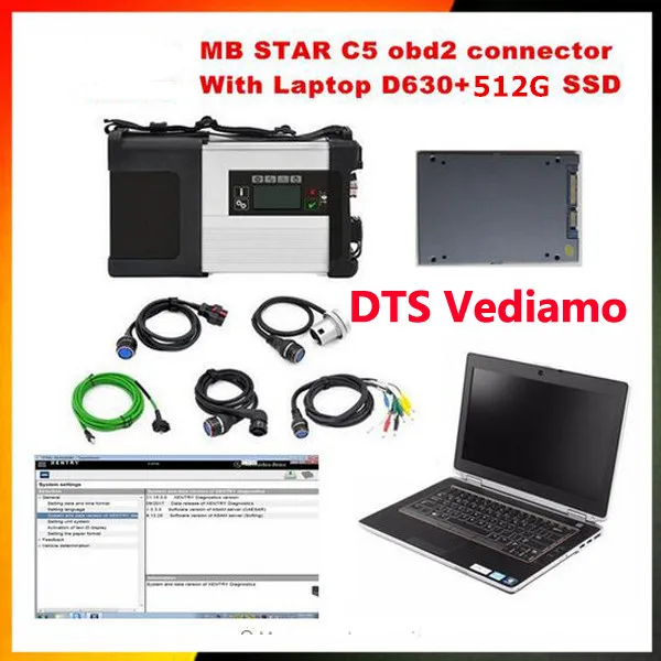 2019 Wifi MB Star C5 SD Подключение для benz автомобиля и грузовика с новейшим программным