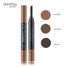 Цвет бровей помады бразильский воск краска макияж водонепроницаемый гель крем наполнитель макияж Перманентный коричневый карандаш серо-коричневый краска для бровей