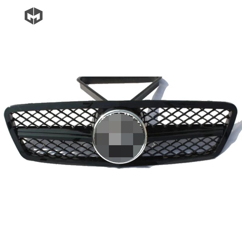 

Factory Outlet ABS Grill Front Center Grille Mesh Hood Intake Grid Grill Car Racing Part For CLA W117 CLA45 Amg
