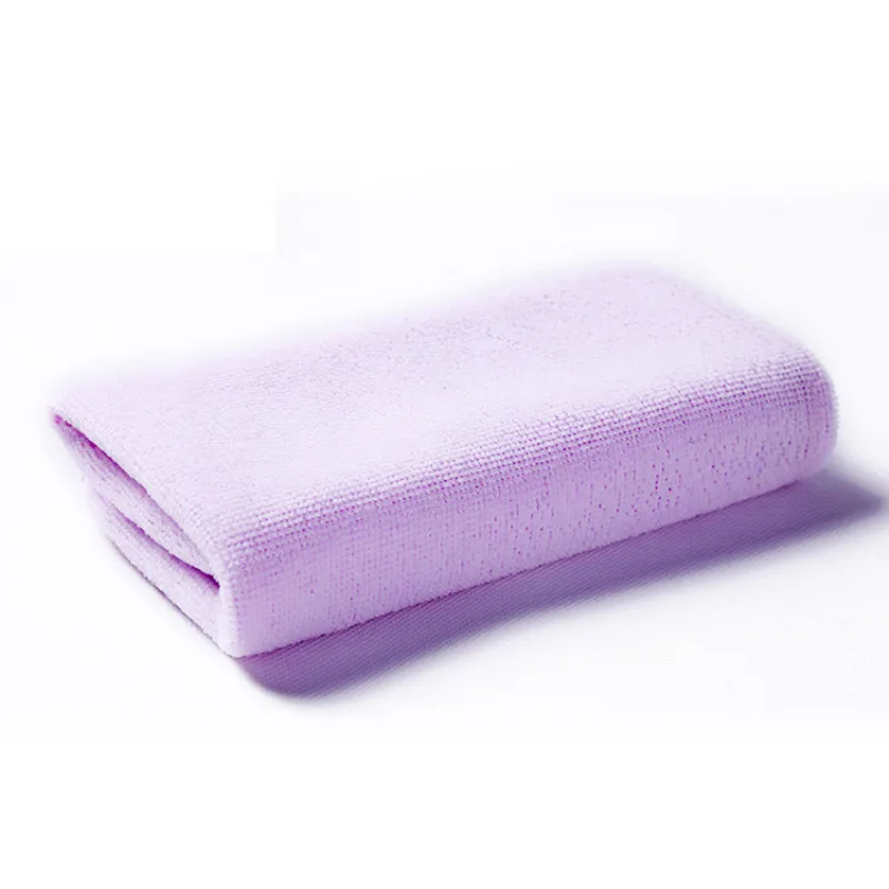 Дропшиппинг кухонное 10 шт./партия из микрофибры чистящая ткань для мытья автомобиля полотенце кухонное полотенце для мытья лица набор для мытья лица - Цвет: Фиолетовый