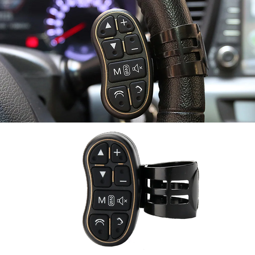 

Car Steering Wireless Remote Control Wheel Key Button Remote Control For DVD GPS Wireless Remote Control